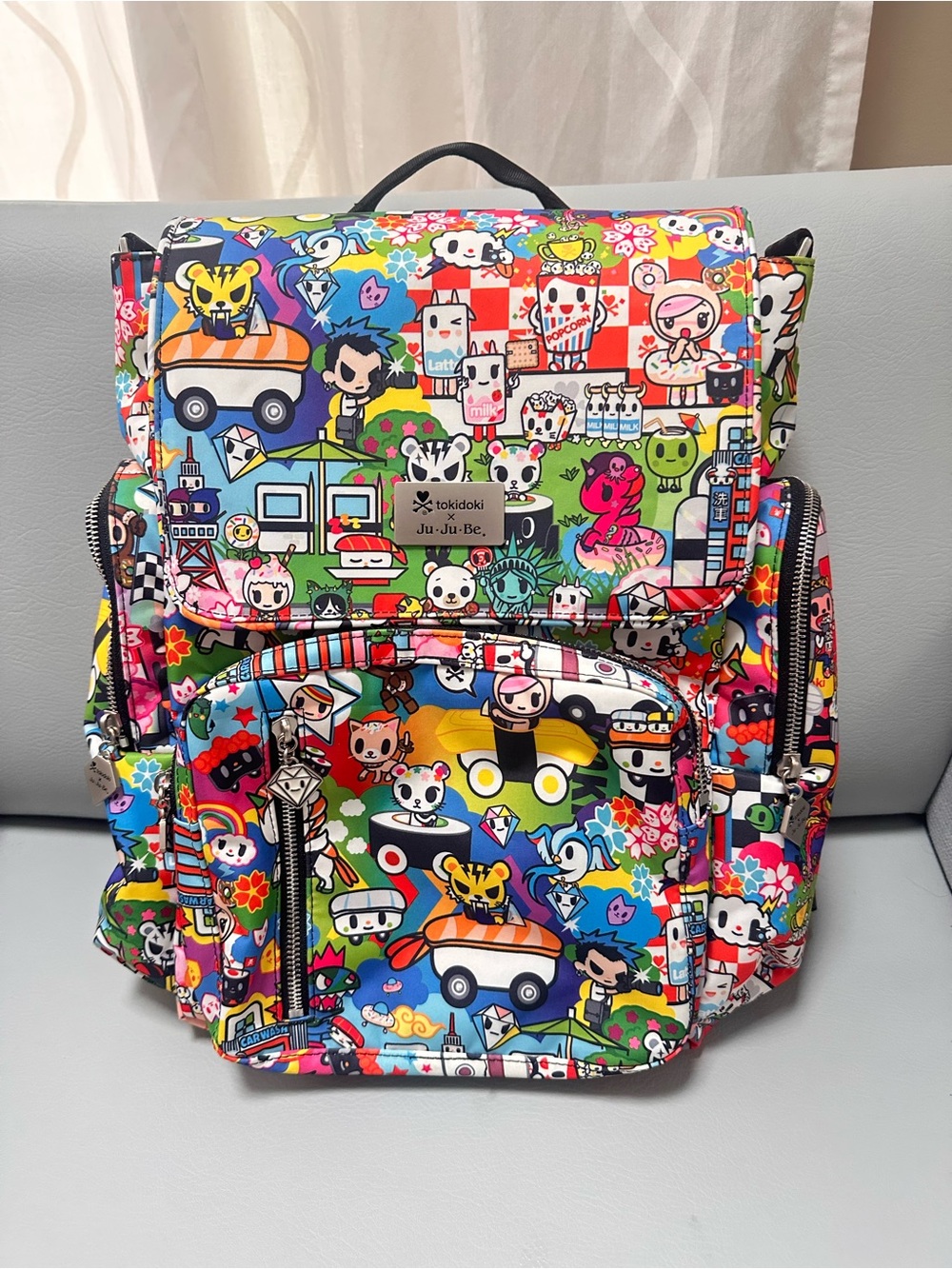 Collectible JuJuBe x tokidoki Sushi Cars Be Right Back Backpack – Rare BRB